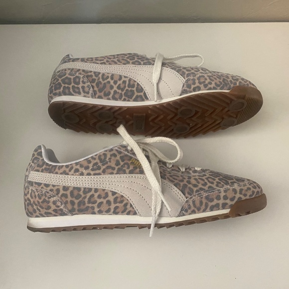 New! PUMA Arizona Leopard Sneakers $80 Size US 6 / EUR 38 - Picture 7 of 8